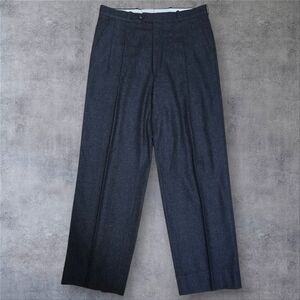 Yves Saint Laurent Vintage Wool Pleated Pants